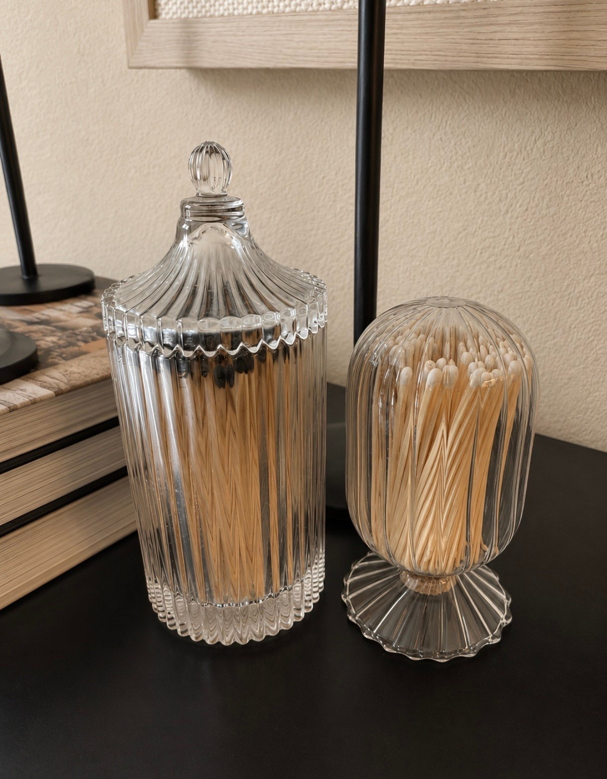 ✨ added another one of the viral glass match cloche holders to my decor 🙌

these NEVER ship online and are usually impossible to find 😅 but my store actually has BOTH styles right now

yes — these are the viral ones always all over TikTok home decor videos 👏 definitely check your local store before they disappear again

#LTKdayinmylife