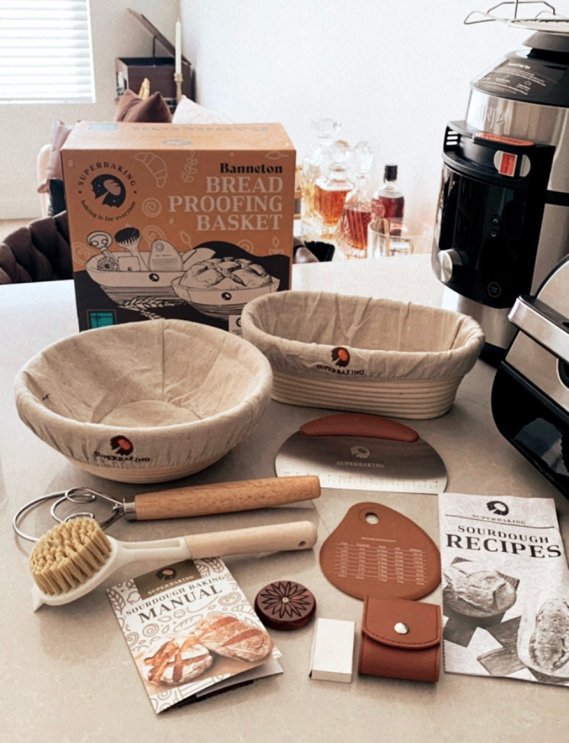 The most aesthetically pleasing Banneton Set I found for proofing sourdough or just home made bread in general. 

#LTKfamily #LTKhome #LTKMostLoved