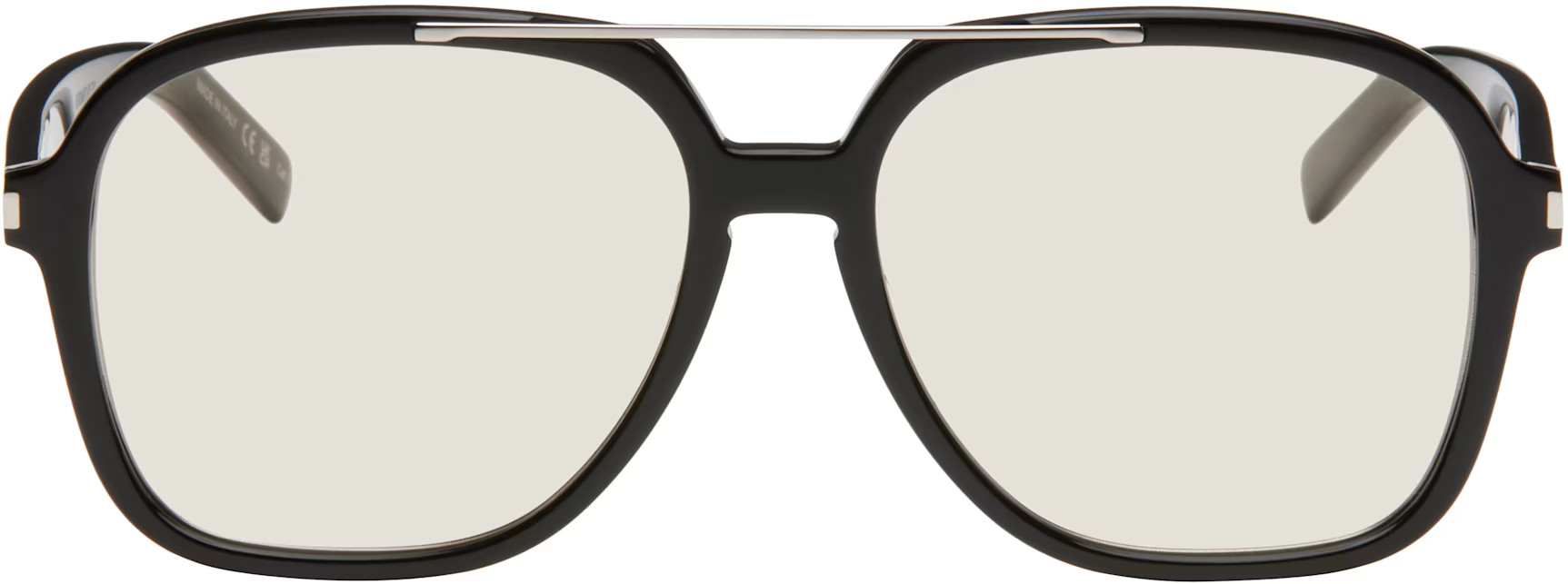 Black SL 545 Sunglasses | SSENSE