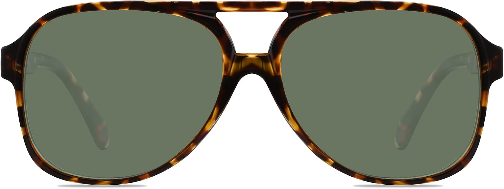 YDAOWKN Classic Vintage Aviator Sunglasses for Women Men Large Frame Retro 70s Sunglasses | Amazon (US)