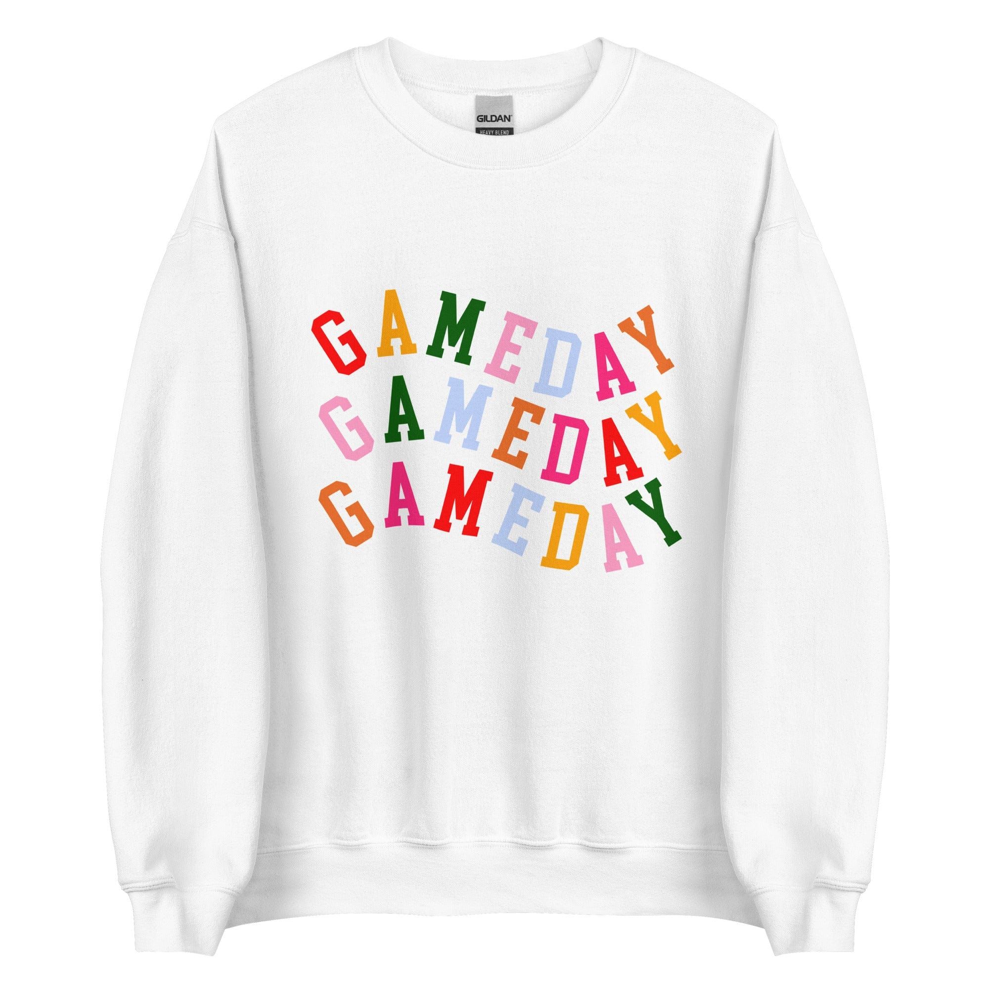 Multi Color Gameday Best Cozy Sweatshirt | Packed Party