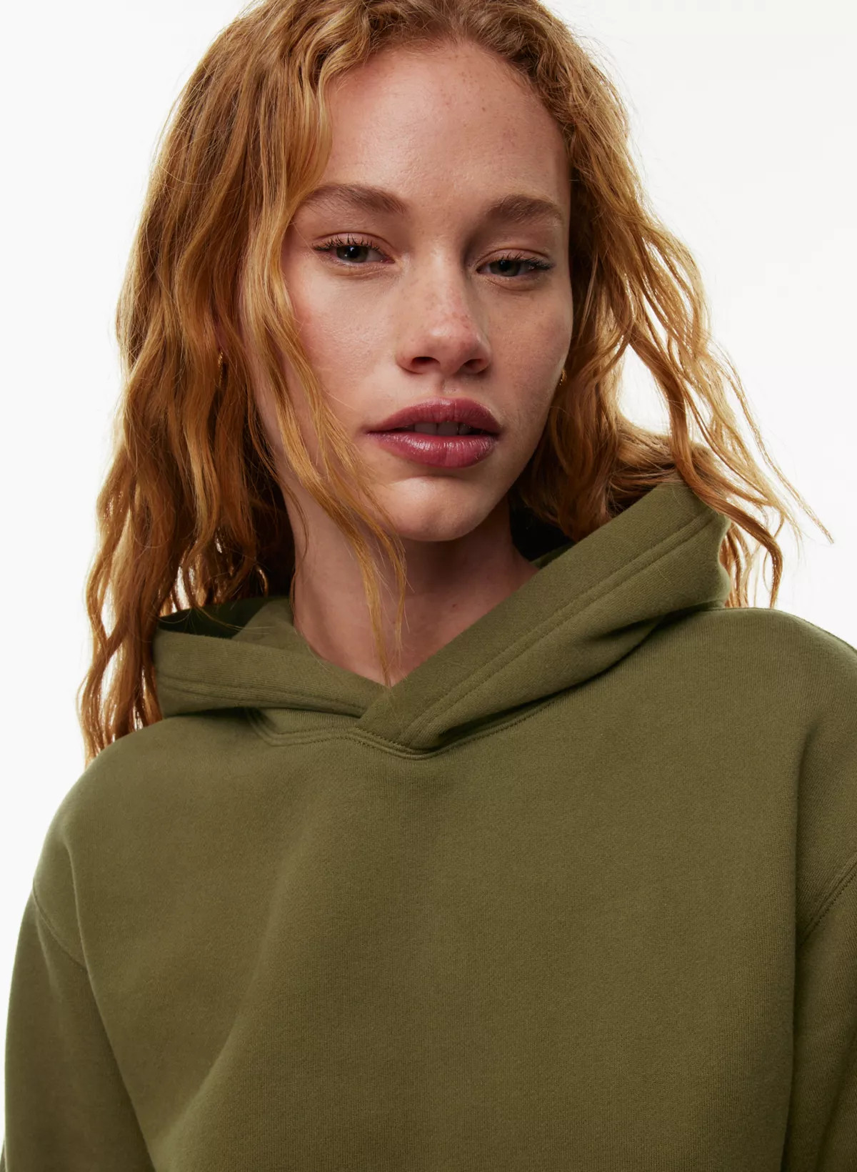 COZY FLEECE PERFECT HOODIE | Aritzia