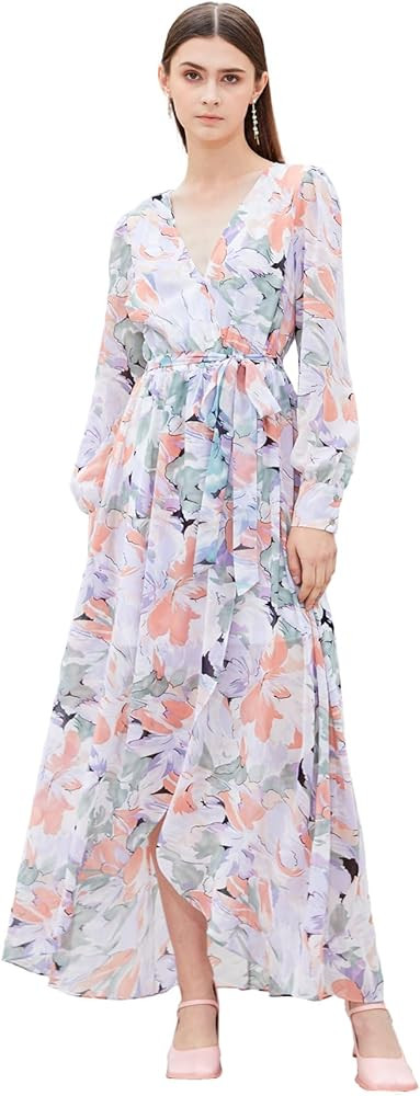 Boho Chic Floral Casual Dress - Summer Vibes Maxi Dress for Women | Amazon (US)
