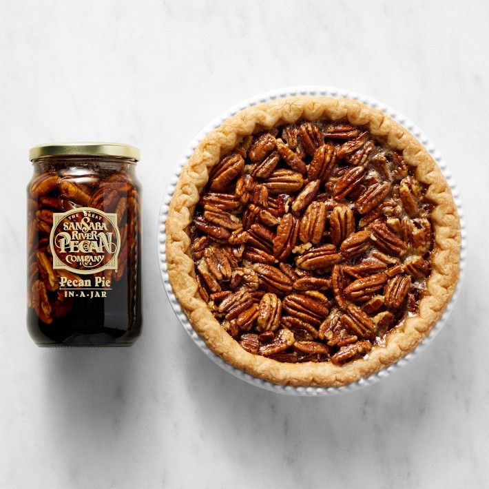 The Great San Saba River Pecan Company Pecan Pie In-A-Jar | Williams-Sonoma