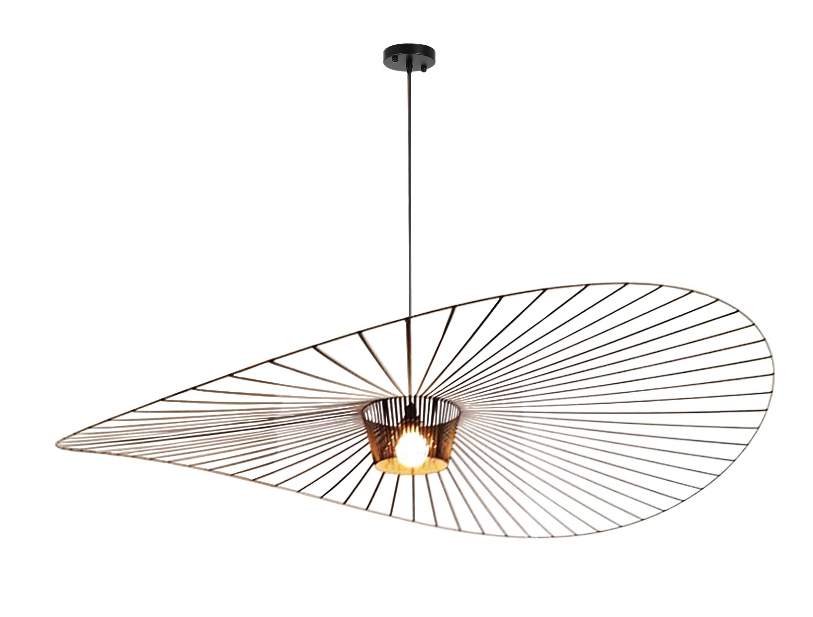 Kelila Kelila 78.8" Wide Geometric Strap Vertigo Chandelier | Wayfair North America