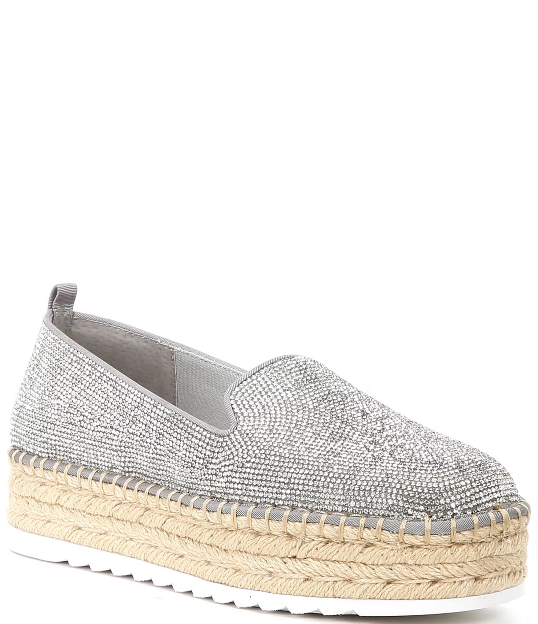 Kaden Rhinestone Platform Espadrilles | Dillard's