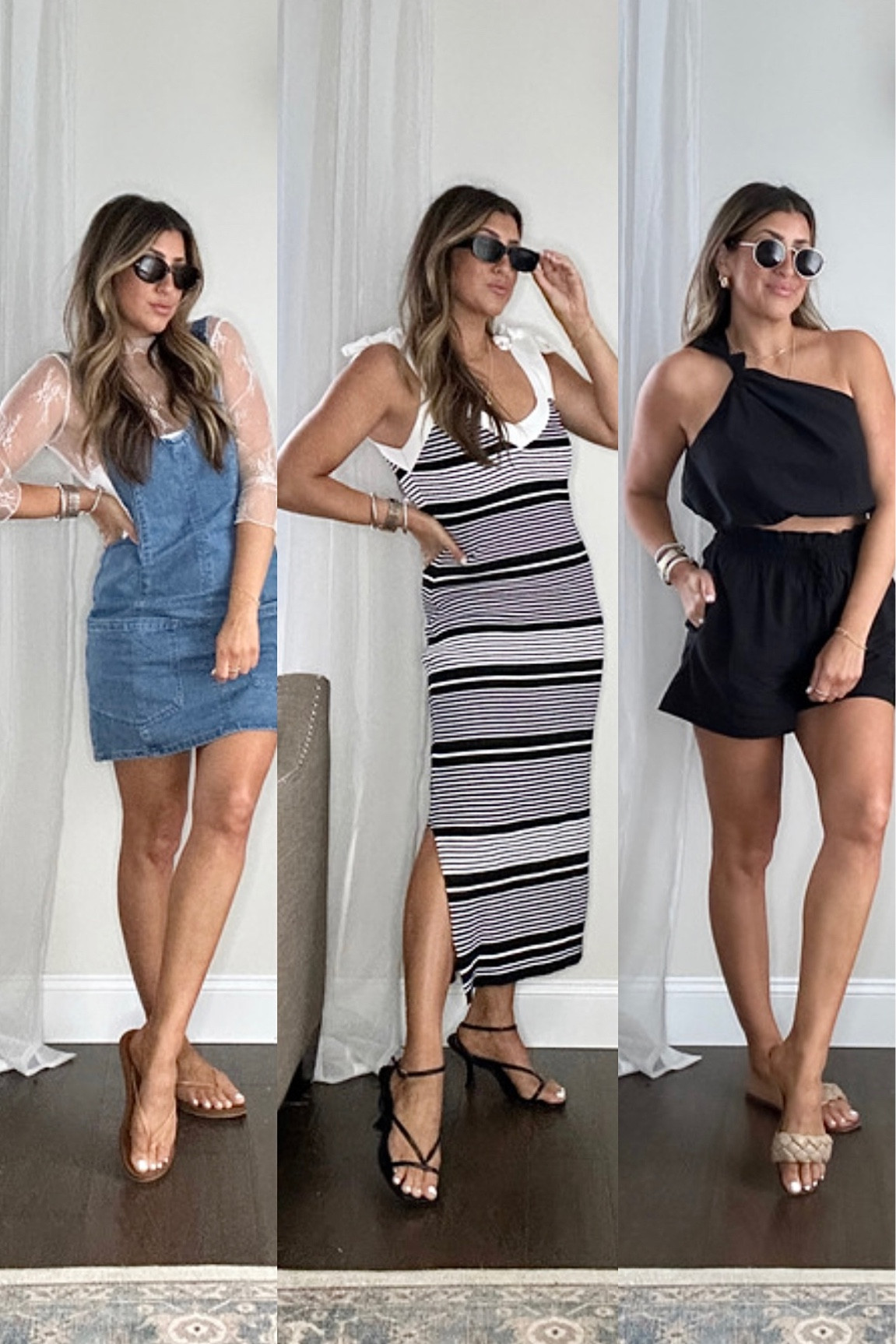 Spring haul from Amazon. Two piece set, chambray overalls dress, midi spring dress. Wearing small in dresses and med set. Tap link below to shop all! Xx

#LTKfindsunder50 #LTKstyletip 

#LTKSeasonal