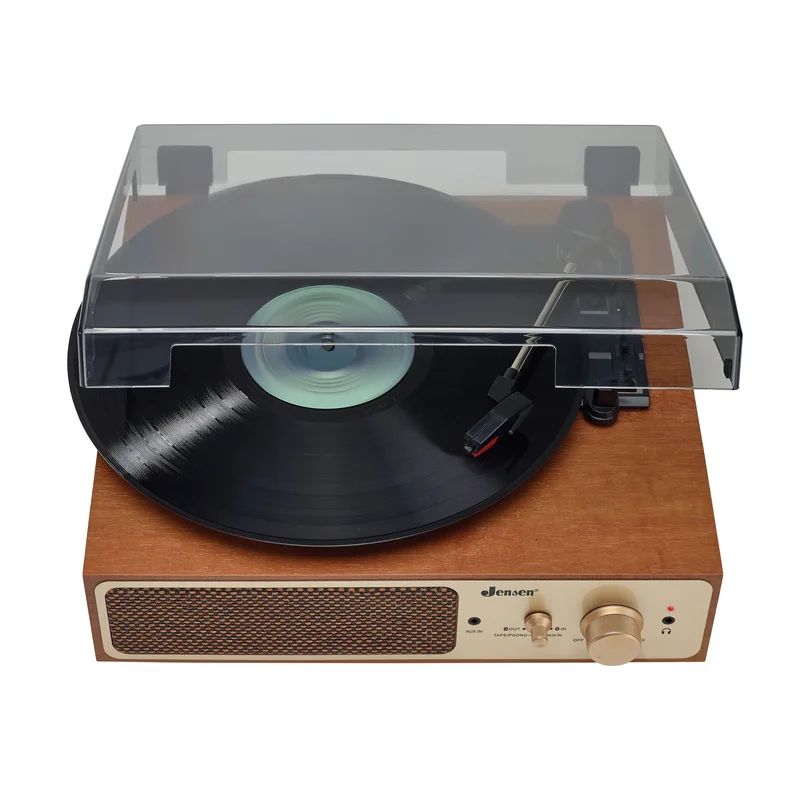 Decorative Record Player with Stereo Speakers | Wayfair North America