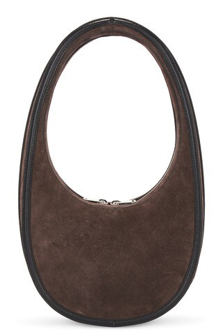 Coperni Suede Swipe Bag in Brown - Brown. Size all. | FWRD 