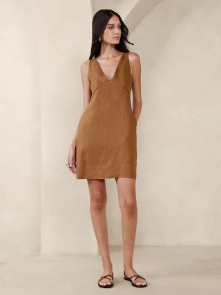 Lina Linen Mini Dress | Banana Republic (US)