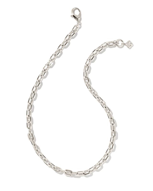 Korinne Chain Necklace in Silver | Kendra Scott