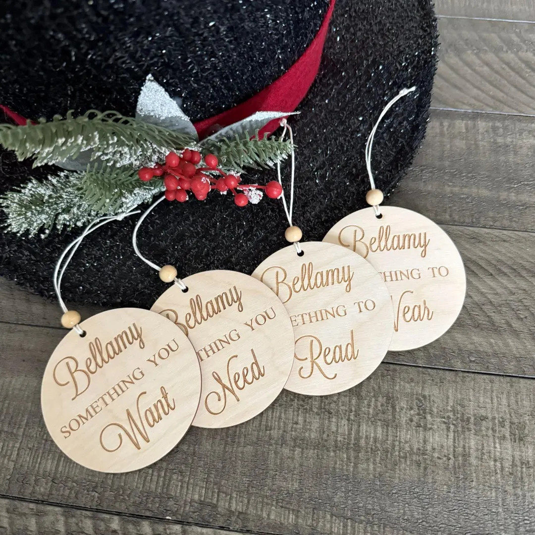 Something You Want, Need, Read Tags, Personalized Gift Tags, Christmas Tags - Etsy | Etsy (US)