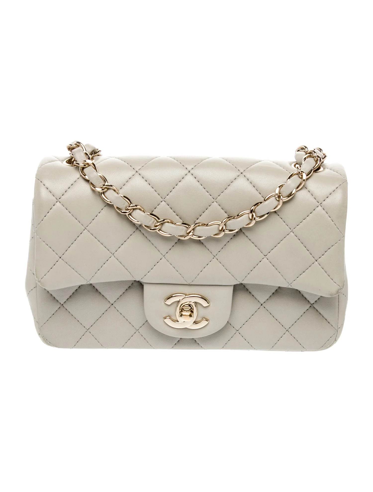 Classic Rectangular Mini Flap Bag | The RealReal