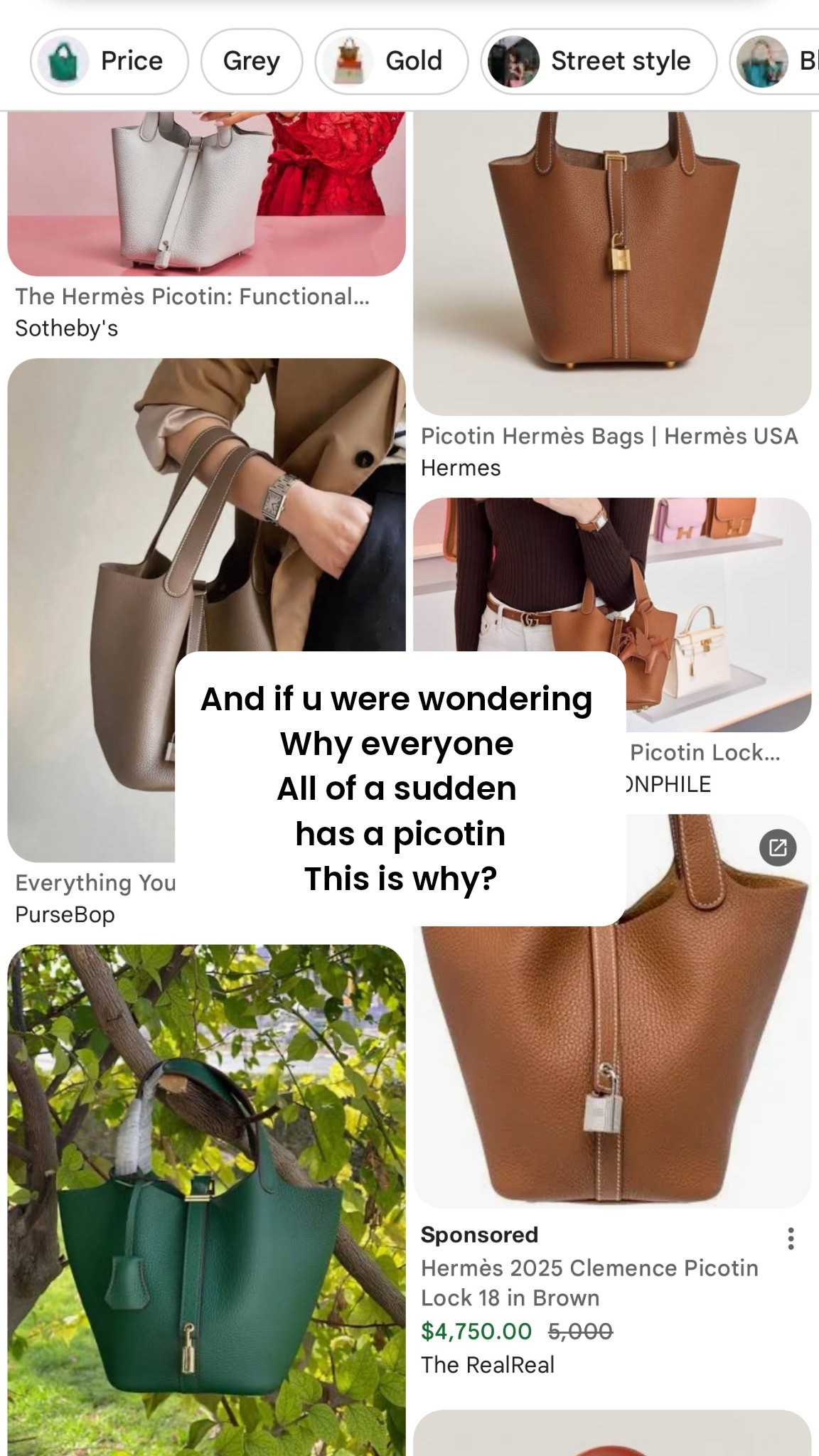 You can always go vintage with hermes! But if u dont want to splurge on a bag that will loose its shape then amazon it is 

#LTKSaleAlert #LTKU