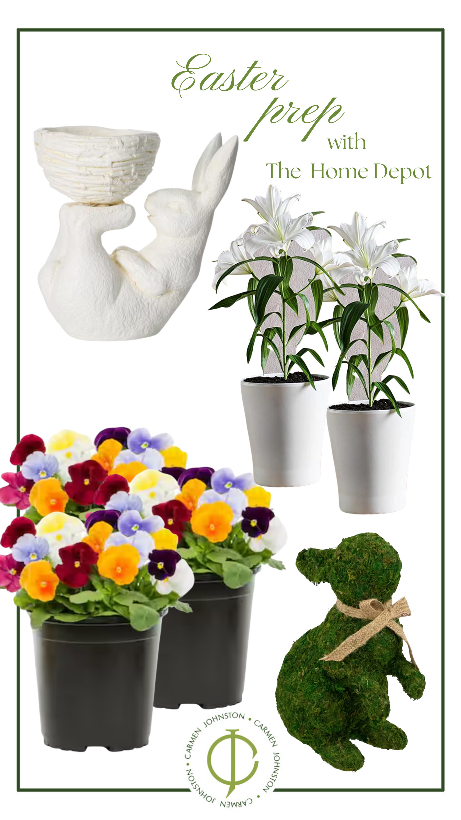 Easter prep with The Home Depot #easter #homeandgarden  

 #LTKSeasonal #LTKHome