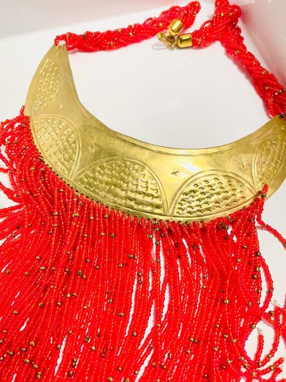African Maasai Handmade Beaded Necklace Masai Wedding | Etsy | Etsy (US)