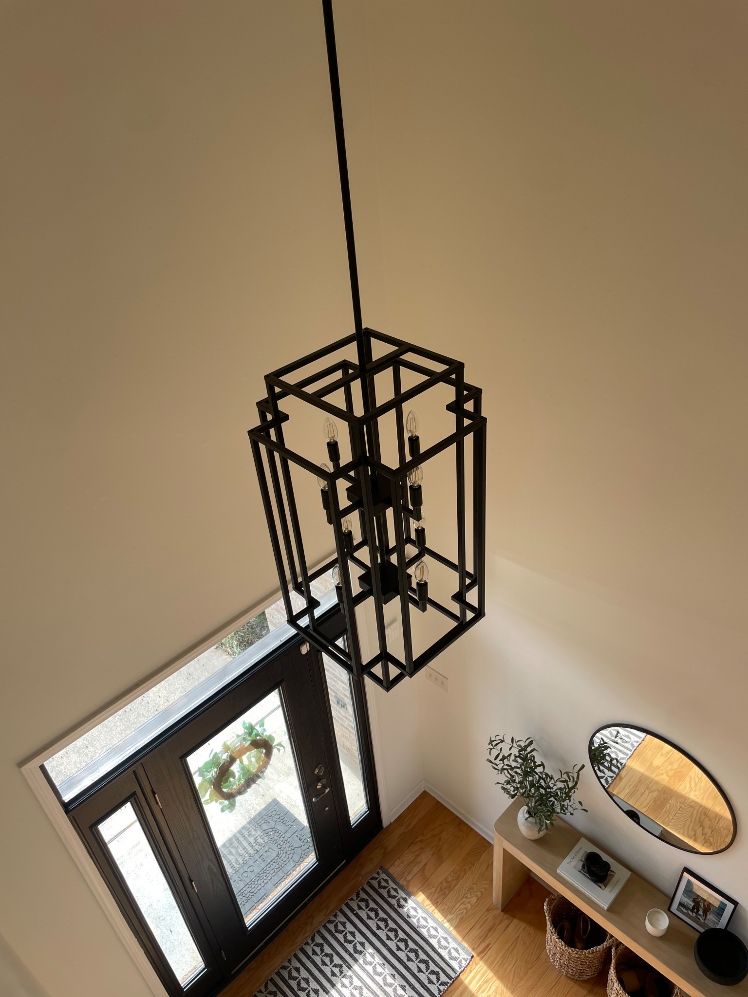 Chandelier 🖤 

Home | entryway | tall ceilings | decor | interior design | modern | lighting | lights 

#amazon #home #entryway #tallceilings | decor | homedecor #modern 

#LTKdayinmylife #LTKHome #LTKGiftGuide