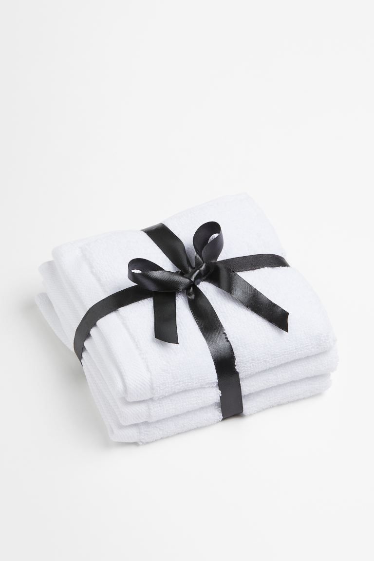 3-pack Cotton Terry Washcloths | H&M (US + CA)