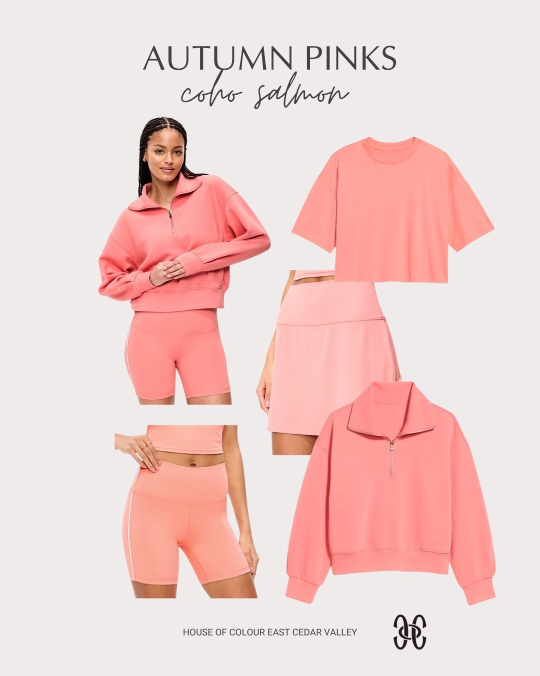 A fantastic pink for #hocautumn  It is not as bright as it appears on the screen. This color sits between Rosewood and coral. 