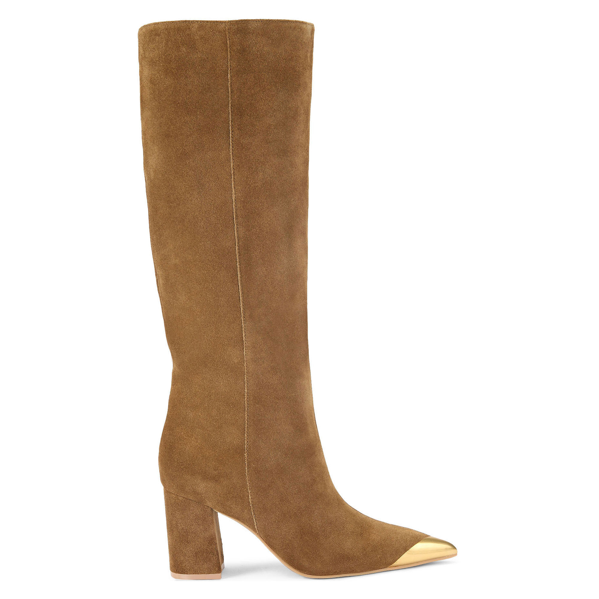 KURT GEIGER LONDON Regent Cap Knee High Boots - Beige | Brown Thomas (IE)