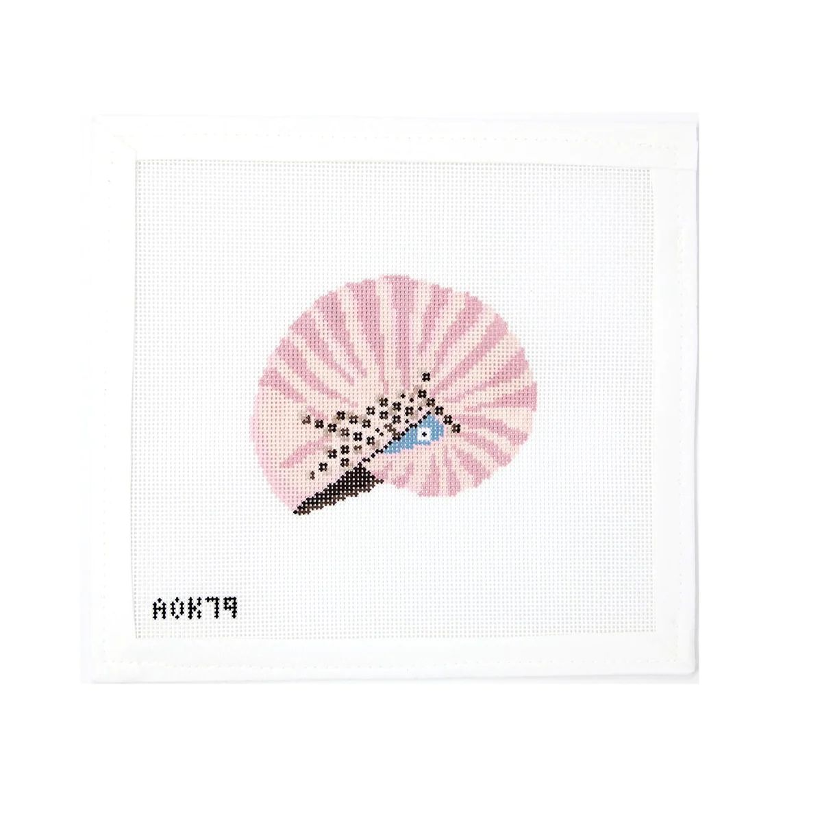 Baby's Ear Pink Shell | Greystone Needlepoint