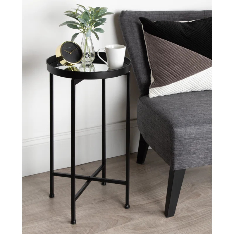Mistana™ Tiara Cross Legs End Table | Wayfair Professional