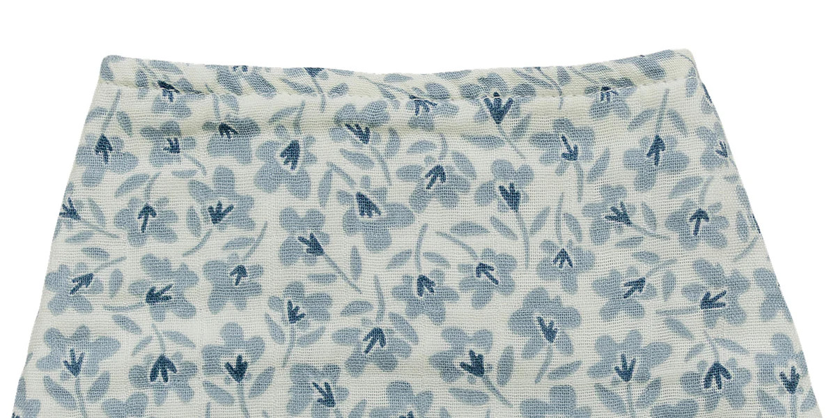 Mebie Baby Charcoal Checkered Muslin Bib | Mebie Baby