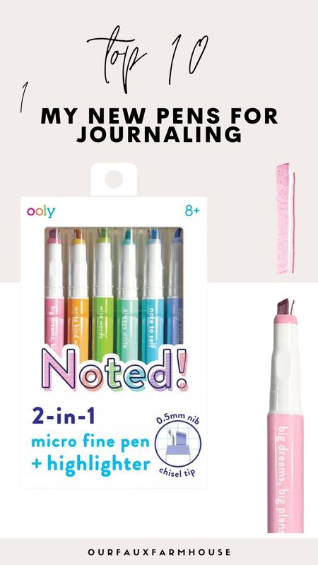 My new journaling pens!! Amazon Find  