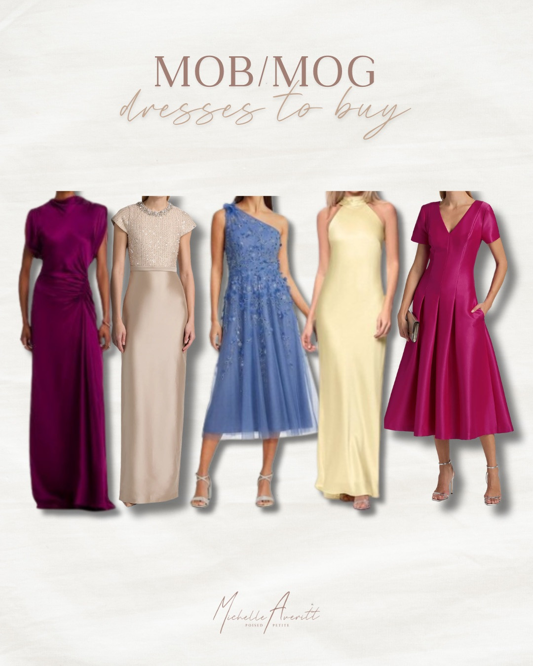 5 MOB/MOG dresses perfect for a spring or summer wedding!

These dresses feature pops of color and a range of fun and classy necklines like one shoulder, halter, cowl, and V neck. A variety of styles to choose from to make you feel beautiful on the special day.

wedding style, mother of the groom, mother of the bride, fashion over 40, petite fashion 

 

#LTKOver40 #LTKPetite #LTKWedding