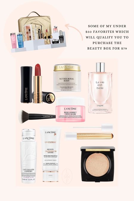Some of my under $50 favorites which will qualify you to purchase the beauty box for $79. Add one of those to cart first, then you’ll be able to add the Beauty Box for $79. 



#LTKGiftGuide #LTKsalealert #LTKbeauty