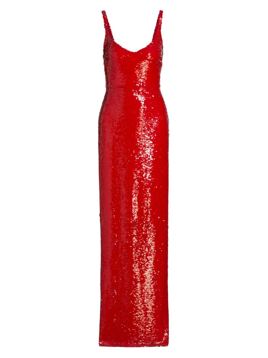 Karma Sequined Sleeveless Maxi Dress | Saks Fifth Avenue