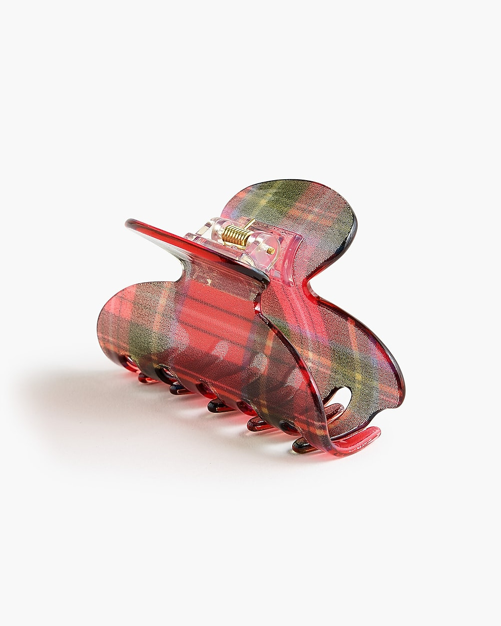 Tartan claw clip | J.Crew Factory