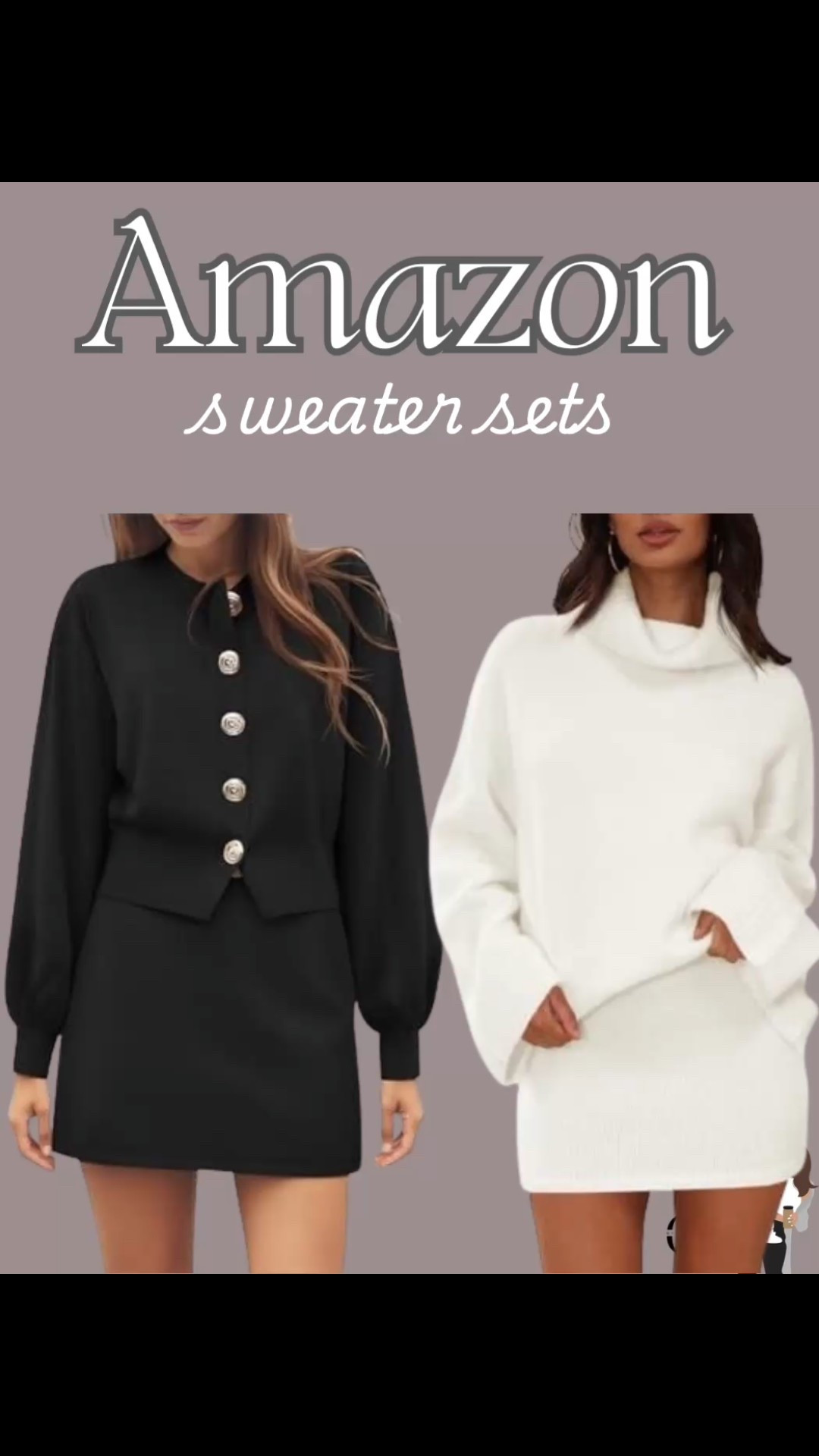 Winter sweater skirt sets from Amazon prime! 

Amazon fashion, Amazon workwear, winter workwear, winter workwear tops, winter sweater, sweaters for women, winter outfits for women, brown sweater, outfit ideas, winter ootd, amazon sweater, Amazon style, found it on Amazon, teacher outfits, church outfits, church fashion, teacher fashion, bump friendly 

#LTKWorkwear #LTKFindsUnder100 #LTKFindsUnder50