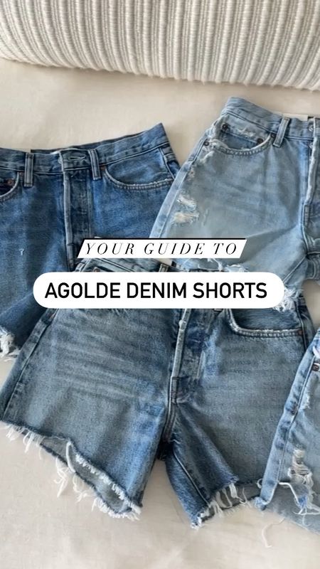 Once spring/summer hits I receive so many questions about AGOLDE denim shorts. I have a favorite, but thought I'd give you the rundown of each style to help you figure out the best length and wash for you. 

1. AGOLDE Parker Long Loose in Parade - Light to medium wash. Run TTS. Inseam is 4". Leg opening is too wide for my frame. 
2. AGOLDE Parker Vintage in Swapmeet - Owned 5 pairs of these in the past and have loved them. But, for my lifestyle now, I prefer a longer inseam. But overall, a great denim short that runs TTS. 
3. AGOLDE Parker Long Vintage in Wheel - Darker, faded wash. Inseam is 4". Fit fine, but I would size up for more room. Leg opening is too wide for my frame. 
4. AGOLDE Dee in Muse - These are the ones I own and love. Inseam is 3" which I prefer for a longer length on my petite frame. This wash runs very small. I sized up 2 sizes to a 26. 
5. AGOLDE Parker Long Loose in Skywave - Darkest wash of the bunch. Long loose is the same as long but may need to size down. Inseam if 4". Leg opening isn't as wide as some of the other shorts. 

I hope this was helpful!

AGOLDE shorts, best jean shirts, spring style, petite style, vacation outfit, petite 

#LTKSeasonal #LTKStyleTip