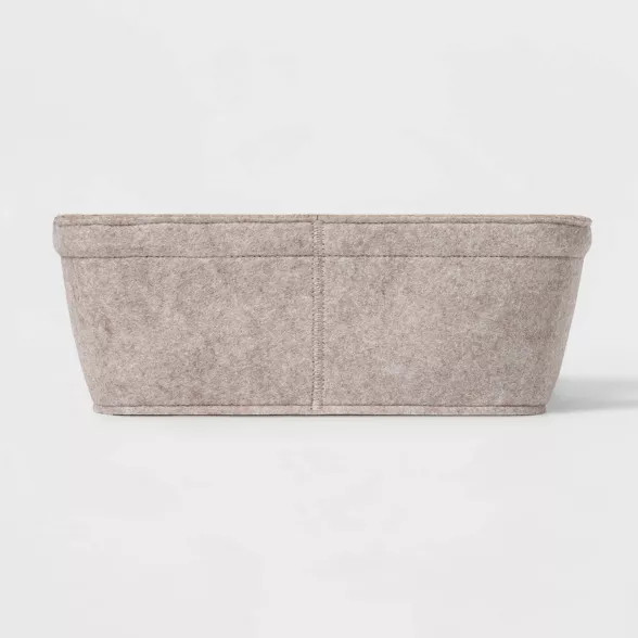 5"x11" Small Felt Basket with Stitching - Project 62™ | Target