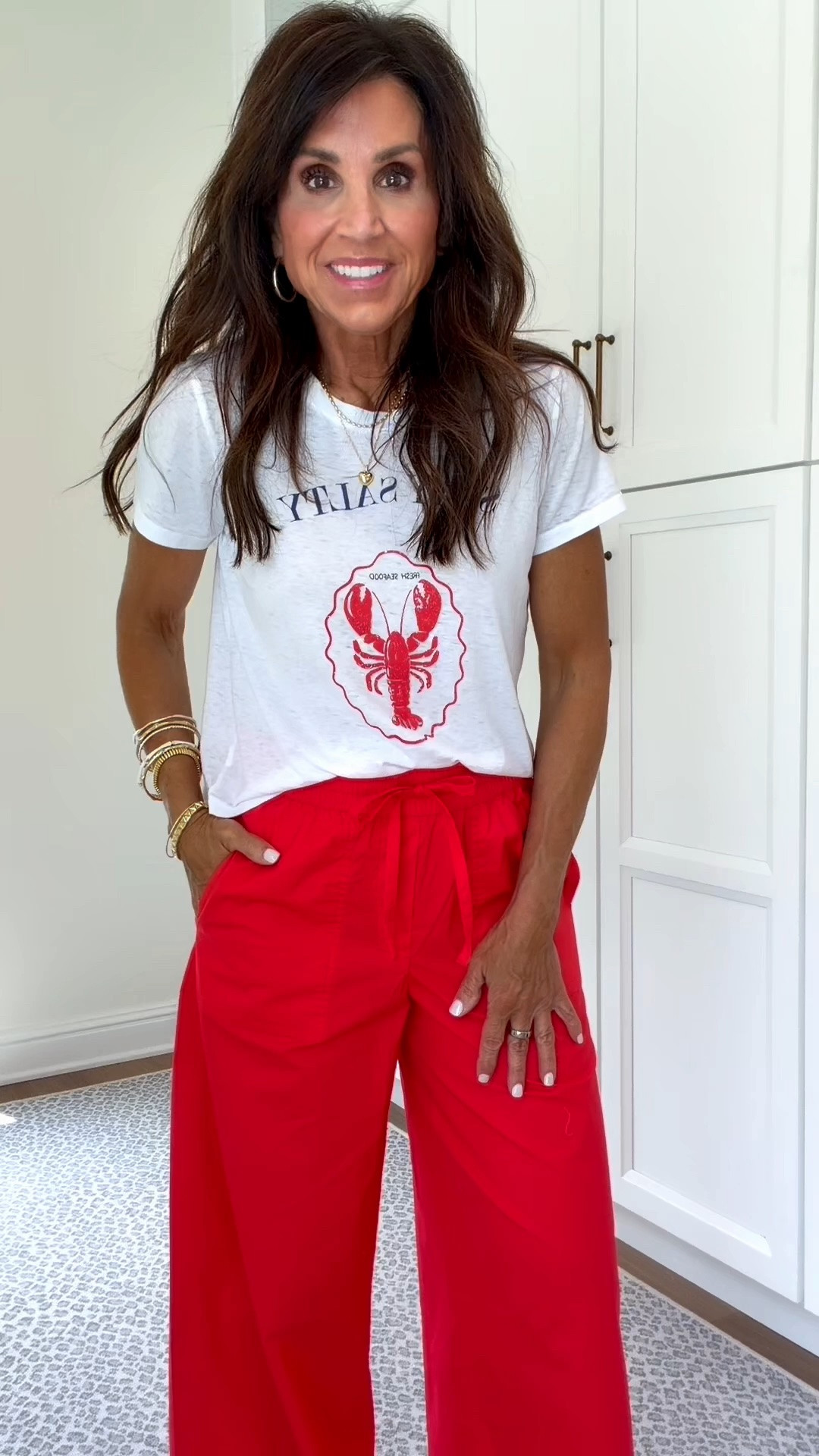Splendid 4th of July Sale- 40% off almost everything!

Salty Tee- small
Red Pants - XS

@Splendid  #ad

#LTKSeasonal #LTKOver40 #LTKSaleAlert