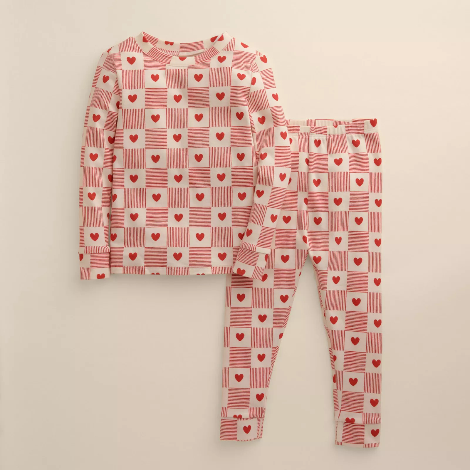 Kids 4-12 Little Co. by Lauren Conrad 2-pc. Snug Fit Pajama Top & Pajama Pants Set | Kohl's