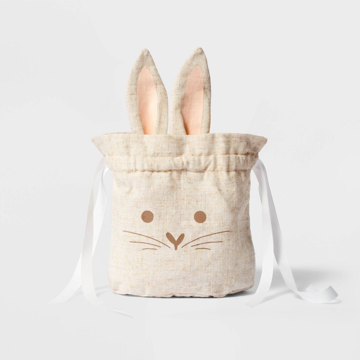 7.5" Reusable Easter Bunny Bag Cream - Spritz™ | Target