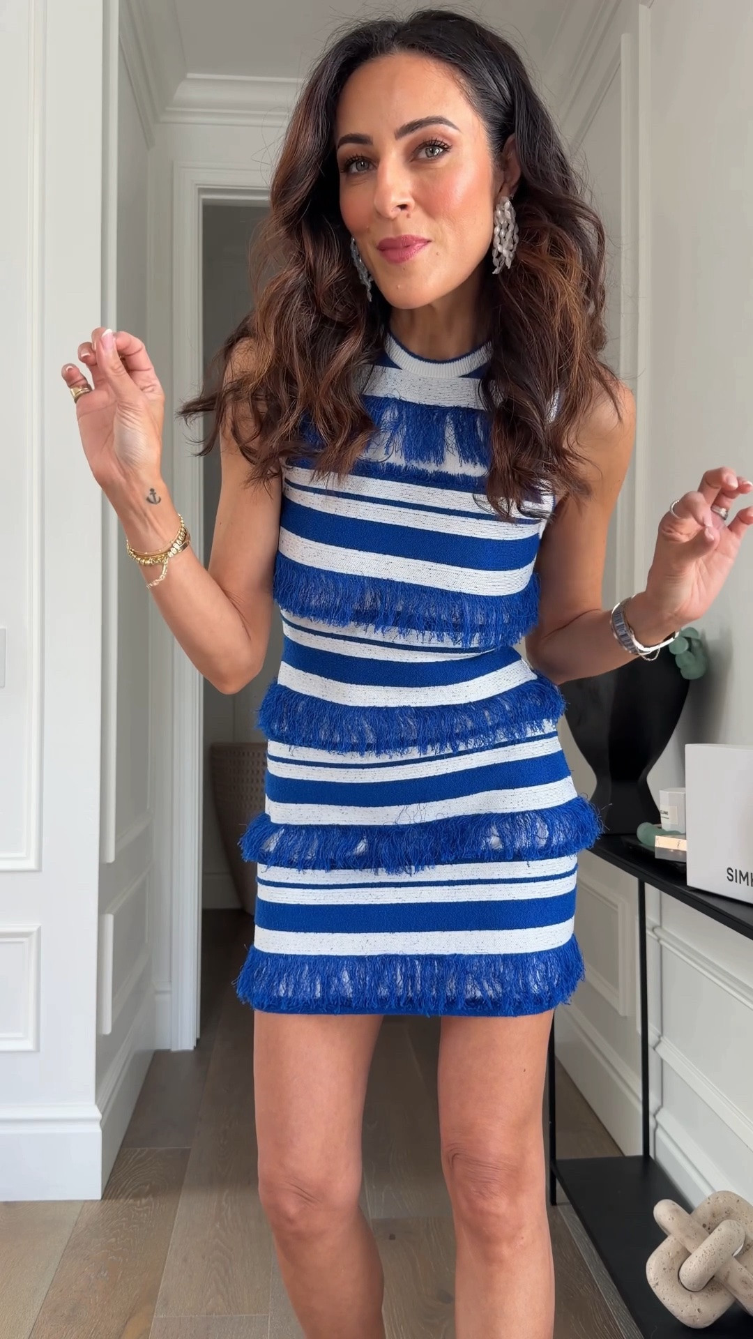 On my way out the door to a yacht party with @Shopbop x @simkhai