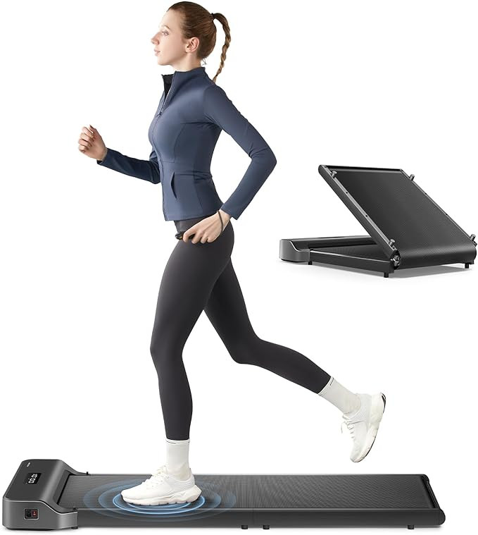 WALKINGPAD Foldable Walking Pad Treadmill for Home Office, Under Desk Treadmill with Adaptive Spe... | Amazon (US)