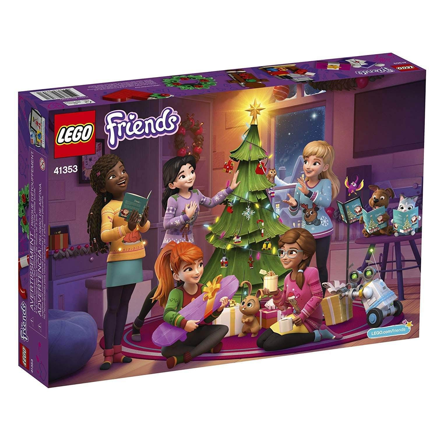 LEGO Friends Advent Calendar 41353, New 2018 Edition, Small Building Toys, Christmas Countdown Ca... | Amazon (US)