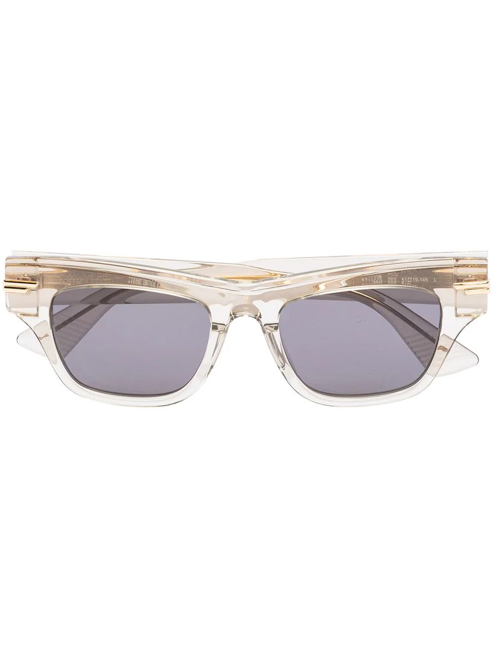 Bottega Veneta Eyewear square-frame Sunglasses - Farfetch | Farfetch Global