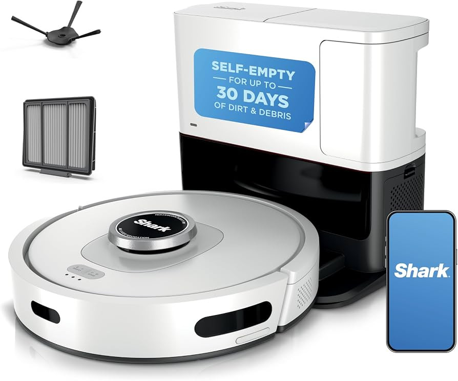 Shark Matrix Clean | Robot Vacuum Cleaner with Powerful Suction for Pet Hair, Rugs, Carpets & Har... | Amazon (US)