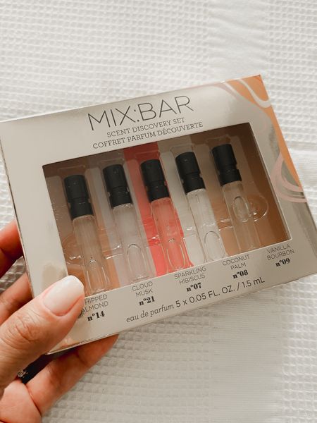 My new favorite scent library. I love them all and glad I decided on the discovery set first. Perfect as a  Mother’s Day gift. In love with every scent! 

#mixbar #target #cleanbeauty #giftidea
#mothersday 



#LTKGiftGuide #LTKbeauty #LTKfindsunder50