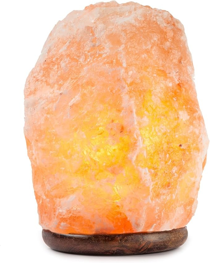 Natural Himalayan Salt Lamp Hand Carved | Amazon (US)