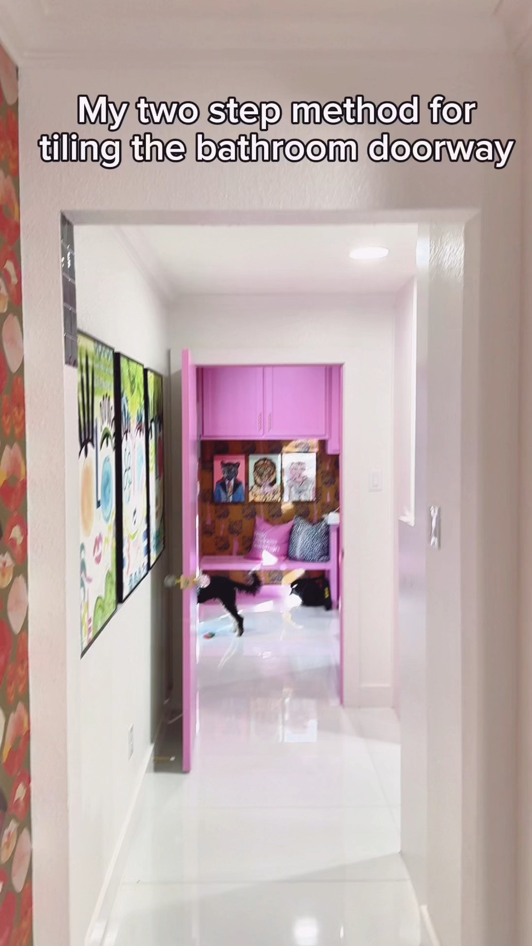 These peel and stick tiles are so easy to use. Renter friendly. Would look so cute on the walls behind shelves, a backsplash, even on furniture! 

#LTKHome #LTKStyleTip #LTKVideo