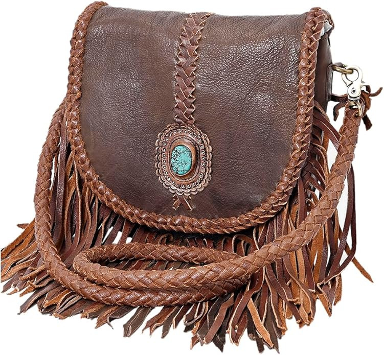 American Darling Messenger Genuine Leather Women Bag Western Handbag Purse | Amazon (US)