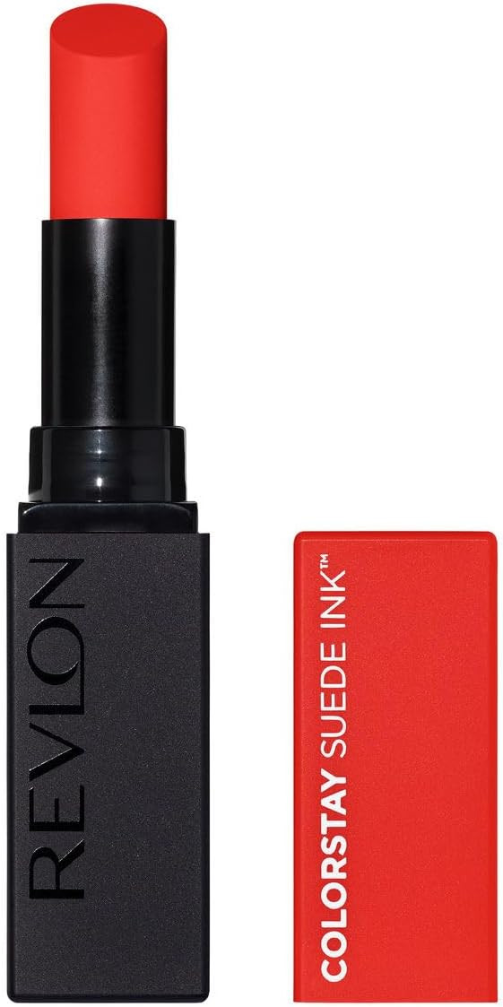 Revlon, ColorStay Suede Ink, Rouge à lèvres, Fini mat, Couleur vibrante, Formule soin & vegan, ... | Amazon (FR)