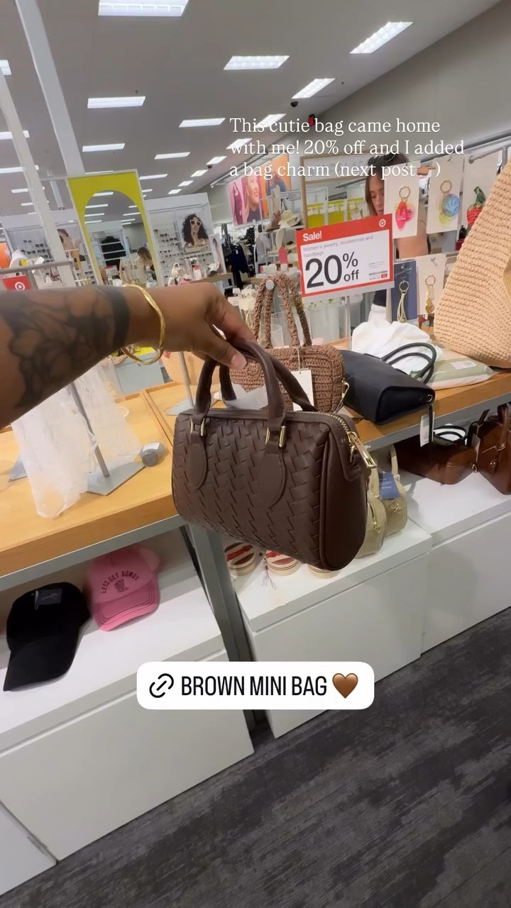 This cutie bag came home with me! 20% off and I added a bag charm (next post👉🏽)

#LTKWorkwear #LTKMidsize #LTKSaleAlert