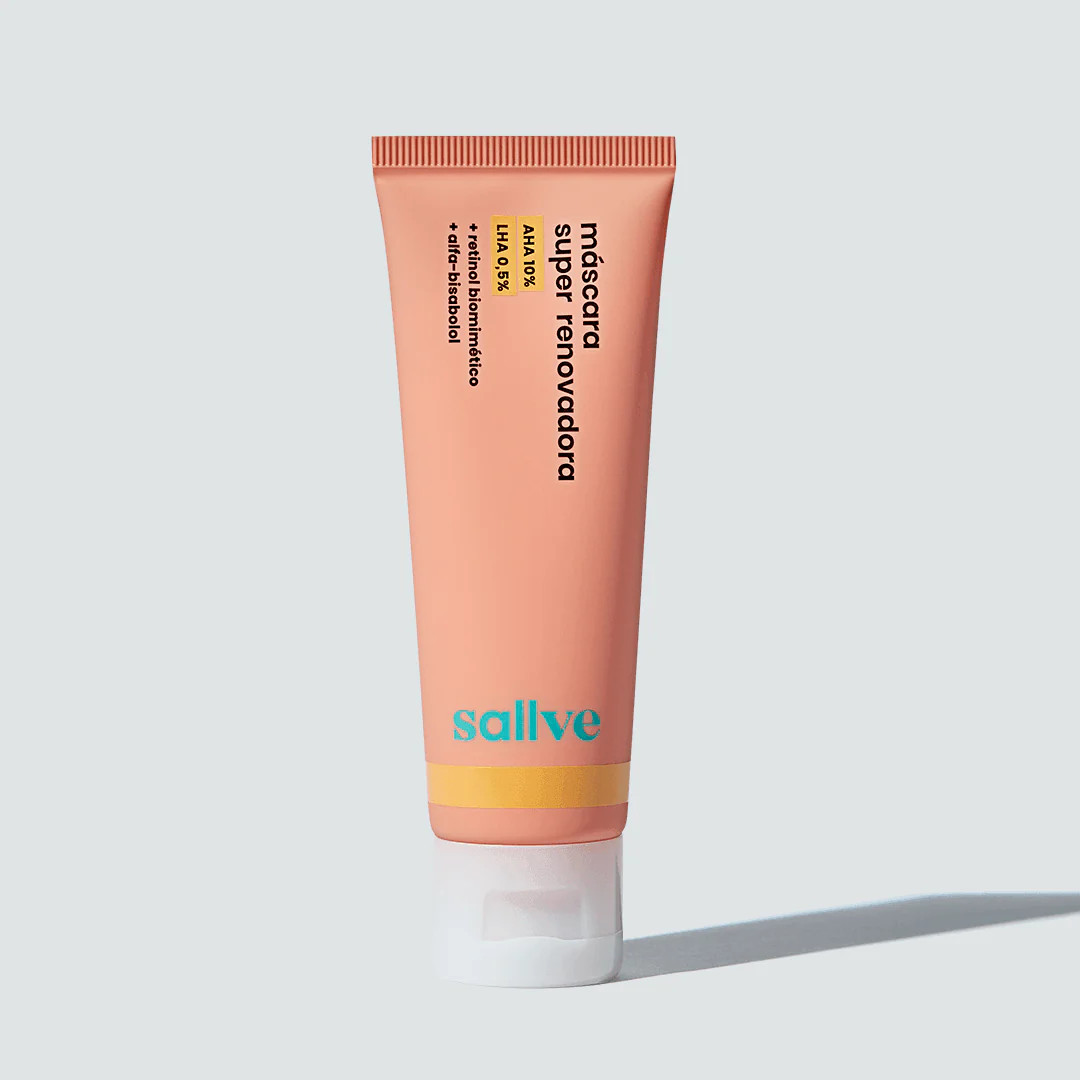 Máscara Super Renovadora Sallve - com Ácido Glicólico e Retinol Biomimético | Sallve (BR)